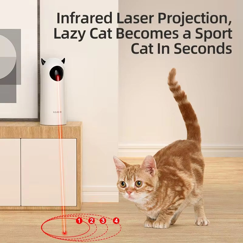 Interactive LED Cat Toy