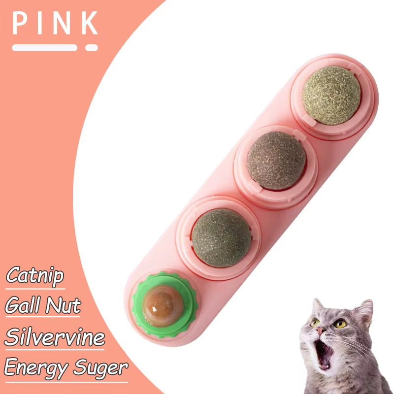 Natural Catnip Wall Ball Toy