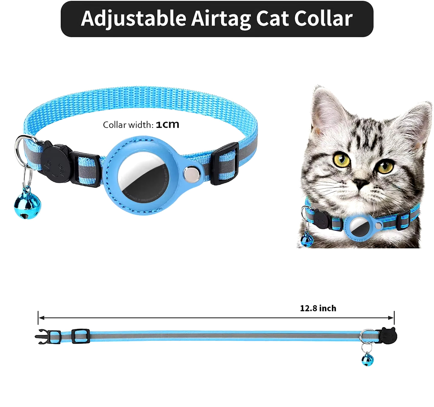 Cat Air Tag Holder Collar