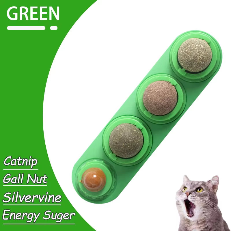 Natural Catnip Wall Ball Toy