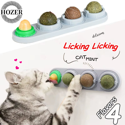 Natural Catnip Wall Ball Toy