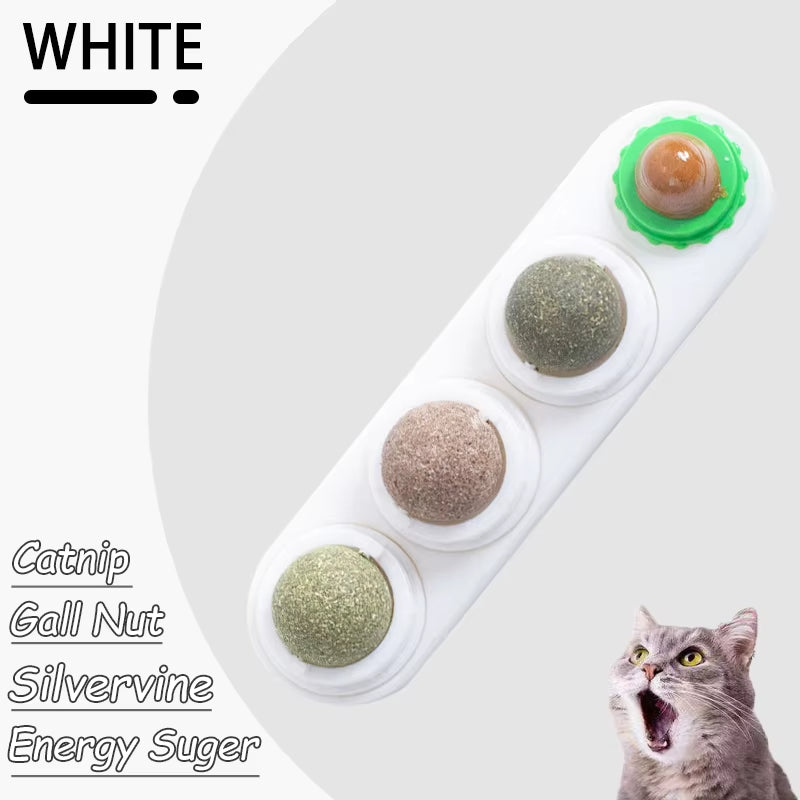 Natural Catnip Wall Ball Toy