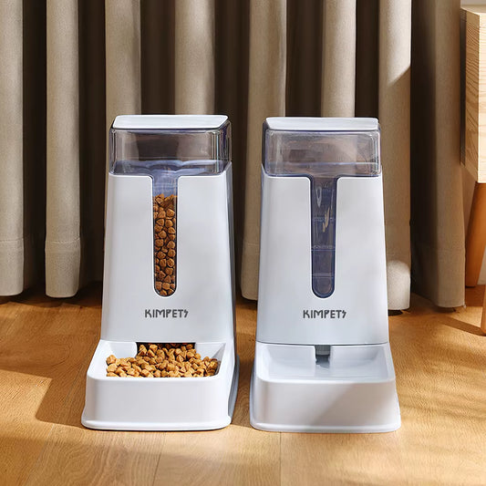 2-in-1 Pet Feeder & Water Dispenser