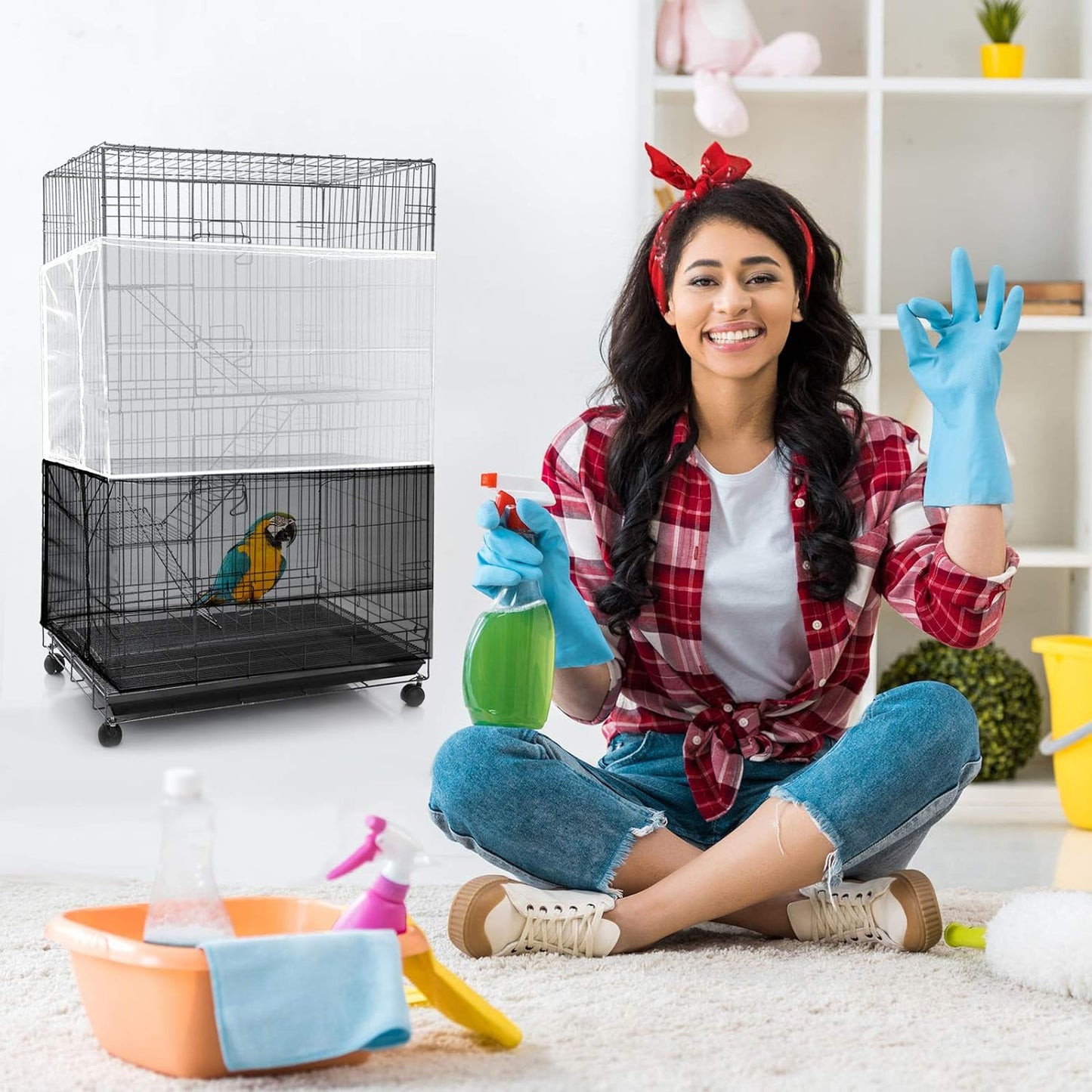 Large Bird Cage Net
