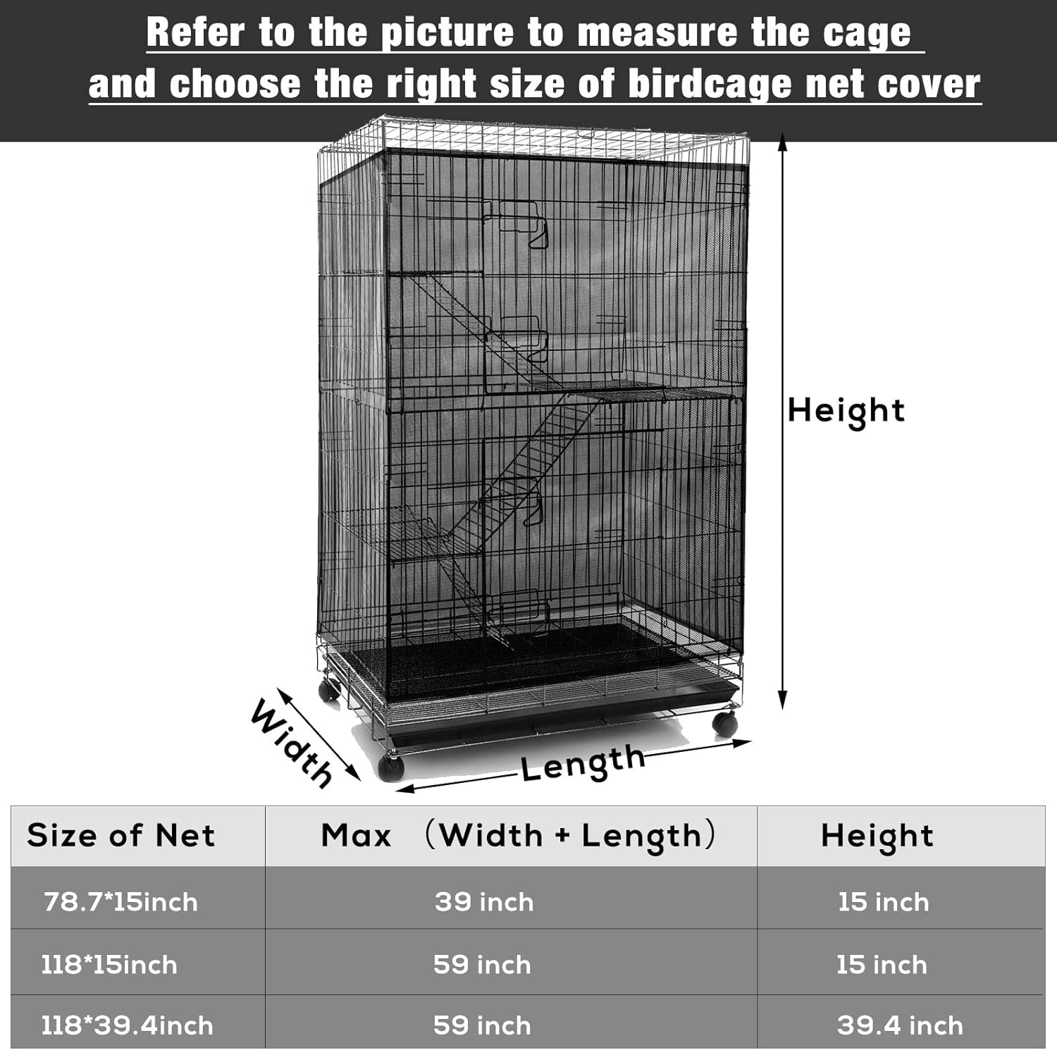 Large Bird Cage Net