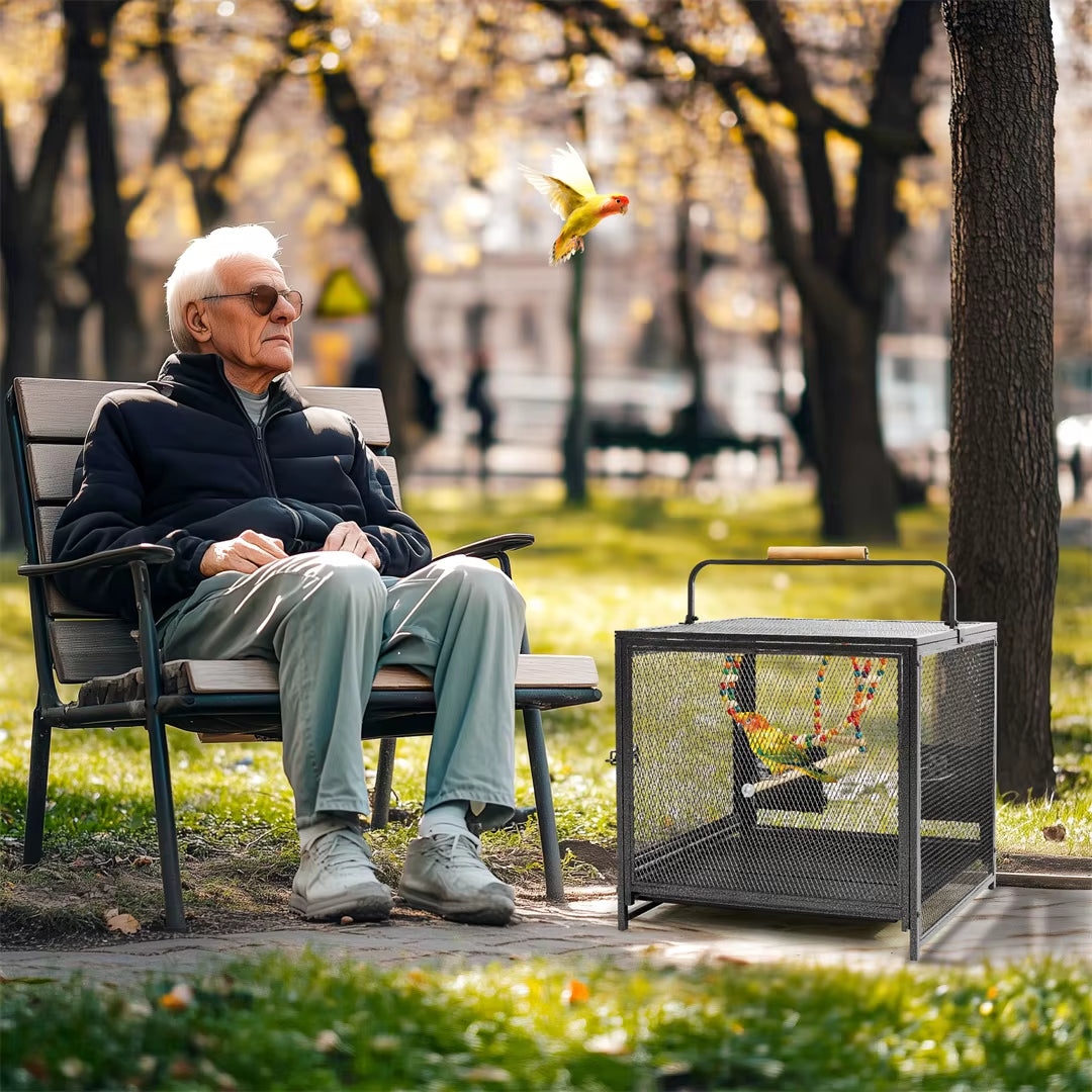 Portable Bird Cage Playpen